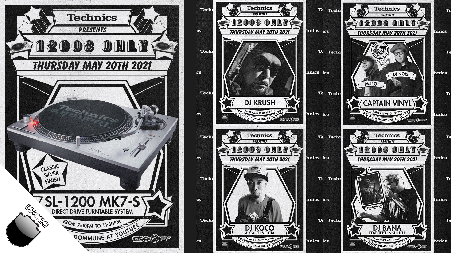 Technics Presents「1200s ONLY」 TOKYO RECORDS OFFICIAL SITE